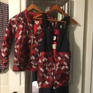 Lands’ End boys snowsuit